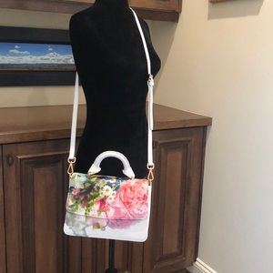 Ted Baker Floral Top Handle Crossbody Bag